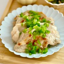 簡単ヘルシー♡豚肉の白だしピーマンがけ【疲労回復◎】