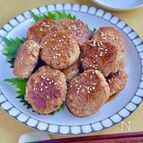 ヘルシー♪れんこん豆腐つくね【節約かさましレシピ】