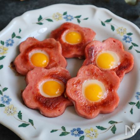 くり抜きハムの目玉焼き By おおもと のりこ 大本紀子 レシピサイト Nadia ナディア プロの料理家のおいしいレシピ