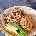 牛肉と糸こんにゃくのすき煮【作り置き】