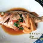 魚料理を身近に♪めばると筍の煮つけ