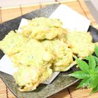 シャキシャキが楽しくてお財布に優しい♪モヤシと紅生姜のかき揚