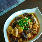 味付けは焼肉のたれと塩のみ！レンジでなすと鶏肉のスタミナ煮