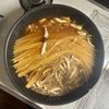 【納豆ときのこのワンパン和風スパゲッティ】ひと皿で満足♪の工程3