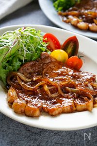 ご飯進む！『激うまオニオントンテキ』