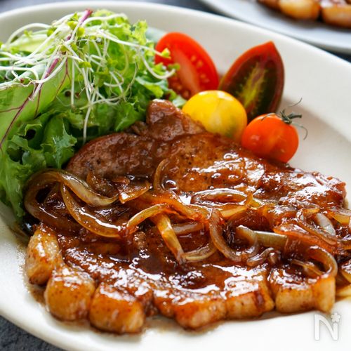 ご飯進む！『激うまオニオントンテキ』