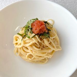 ことりの作ってみた!投稿(ワンパン明太クリームパスタ♪生クリーム不使用で濃厚な仕上がり)