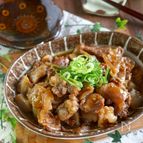 お箸が止まらない！圧力鍋でトロトロ～牛すじとコンニャクの煮込
