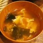 しみじみ美味しい。卵とわかめのすまし汁