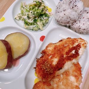 えりんぎの作ってみた!投稿(ささみ丸ごと！衣付けも簡単♪【ささみ和風ごまダレカツ】)