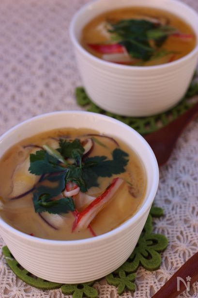 豆腐の茶碗蒸し風