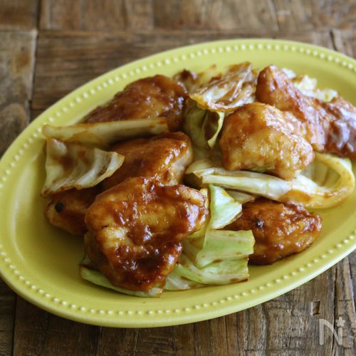 【回鍋肉】春キャベツ×鶏むね肉で!ヘルシーなのに旨すぎ♡