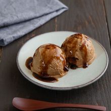ねっとり食感♪米粉の黒糖きな粉アイス