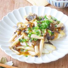 食欲そそる【たらのきのこたっぷり甘酢あんかけ】ワンパンで簡単