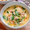 【豆腐とニラの担々豆乳スープ】食べ応え◎簡単おかずスープ♪の工程3