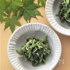 ほうれん草のピーナツバター和え