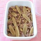牛肉とごぼうのしぐれ煮（砂糖不使用）　作り置きレシピ