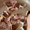 しいたけとベーコンのほうれん草ソテー【旨みたっぷり】の工程2