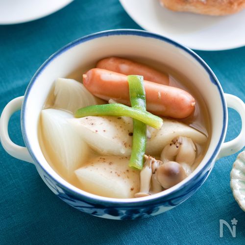 【長芋のポトフ】煮くずれせずにほっくり柔らか♪