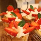 手間をかけずに素早く出来るいちごのタルト