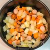 【チーズとろける!】厚揚げと野菜たっぷり幸せのミネストローネの工程2