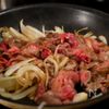 美味しいうどんは人を幸せにする！すき焼き肉うどんの工程2