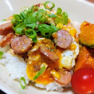 Patchouli🐱🐾の作ってみた!投稿(【食べ盛りが大歓喜！ういたま3分丼】簡単/時短)
