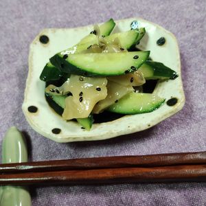 M＊Pの作ってみた!投稿(ザーサイとキュウリのナムル)