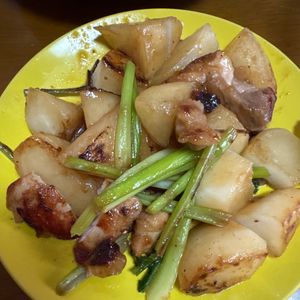 1015810の作ってみた!投稿(鶏肉とかぶの白だし炒め)