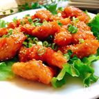 鶏ささみの竜田揚げ▪ハニー･ケチャップソースあえ