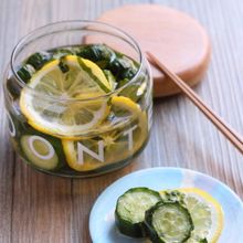 キューちゃん風あっさり漬物【大葉レモンきゅうり】