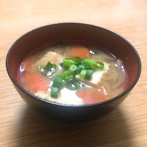 Nao★彡の作ってみた!投稿(厚揚げと大根とにんじんの味噌スープ【#冷凍保存 #冷蔵保存】)
