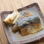 さばの味噌ミルク煮込み