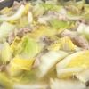 柚子胡椒がアクセント！簡単【豚あんかけ丼】の工程3