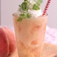 ピーチフラペチーノ
