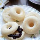 ベーグル風「もっちり米粉焼きドーナツ」朝食にピッタリ☆