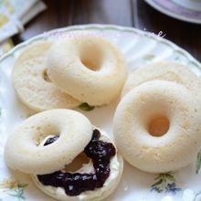ベーグル風「もっちり米粉焼きドーナツ」朝食にピッタリ☆