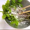 コシアブラの米粉天ぷら【旬を味わう山菜】の工程3