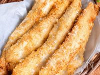 サクサクッ♪【鶏むねスティックチーズチキンカツ】節約おかず◎