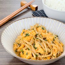 ★ピリ旨★もやしのネギたまコチュジャン炒め《簡単節約おかず》