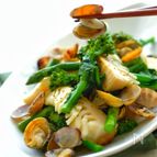 ＊春野菜とあさりの蒸し煮＊