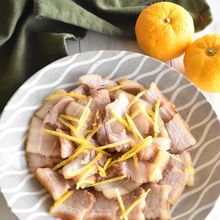【柚子風味の豚バラチャーシュー】レンジで簡単！