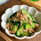 我が家の無限レシピ【きゅうりとツナの中華風サラダ】