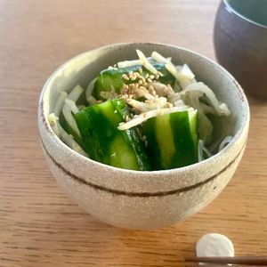 グリーンラテの作ってみた!投稿(きゅうりと大根の生姜漬け【ポリ袋で簡単！】)
