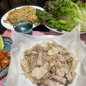 みっさキッチンの作ってみた!投稿(ヘルシー！豆腐のニラチヂミ)