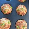 簡単ヘルシー夏休み朝ごはん【米粉枝豆ベーコン塩麹マフィン】の工程6