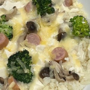とーるじーじの作ってみた!投稿(身体の芯から温まる豆腐のリゾット)