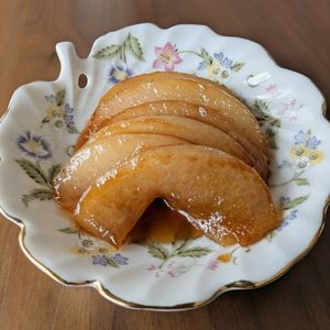 るるる♪の作ってみた!投稿(冷やして美味しい♪梨のカラメルコンポート)