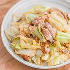 やみつきおかず！豚肉とキャベツのポン酢蒸し炒め