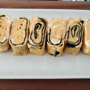 ゆの作ってみた!投稿(【卵副菜】お弁当に！くるくるかわいい海苔巻き卵焼き)